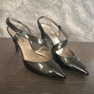 Moda Spana black strappy heels 9.5M